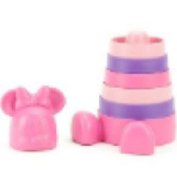 NIB Green Toys Disney Baby Exclusive - Minnie Mouse Stacker - Picture 5 of 8